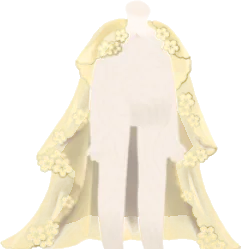 桜レースの羽織の画像
