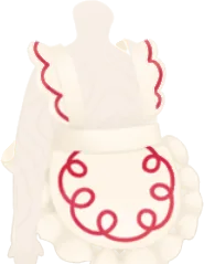 ダイナーのエプロンの画像