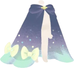 魔法使いのリボンマントの画像