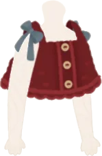 かぎ編みのビスチェの画像