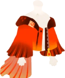 鮮やかフィッシュアウター・赤の画像