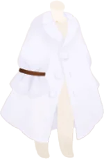 ぶかぶかな白衣の画像
