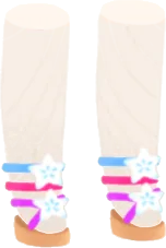 カラフルサンダルの画像