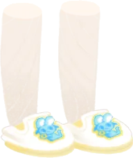プリントが入ったズックの画像