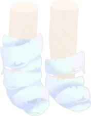 ぐるぐる包帯シューズの画像