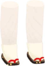 みやびやかな下駄の画像