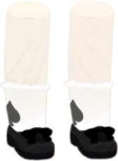 ブラックスペードローファーの画像
