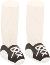 動きやすいシューズの画像