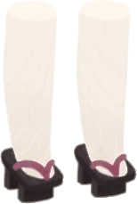 花あかりの下駄の画像