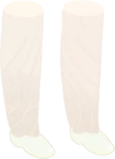 リゾートホワイトサンダルの画像