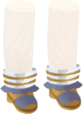 星の光を纏ったブーツの画像