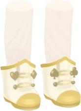 チェス盤を歩くための靴の画像