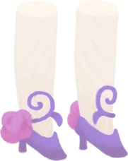 星薔薇の靴の画像