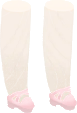 ベージュストラップサンダルの画像