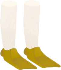 ダイバーの足ひれの画像