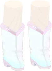 サイバーホワイトブーツの画像