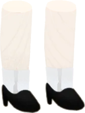 ホワイトソックスのパンプスの画像