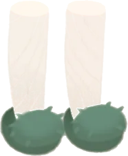 グリーンファールームシューズの画像