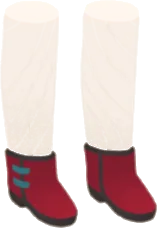 レザーアンクルブーツの画像