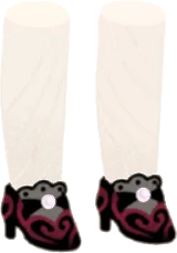 ベルベットハートシューズの画像