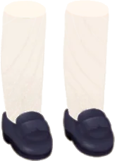 スクールローファー・ブラックの画像