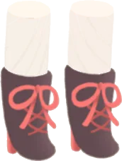 ドラムメジャーのロングブーツの画像