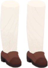 柔らかい革靴の画像