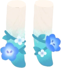 絡みつくネモフィラの画像