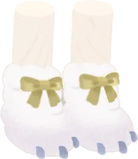 もこもこベアシューズの画像