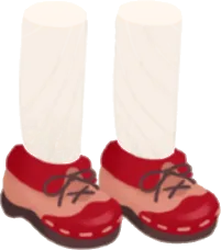 ドーナツガールのおでこ靴の画像