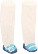 しっかりしたサンダルの画像