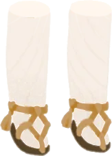 麻紐のサンダルの画像