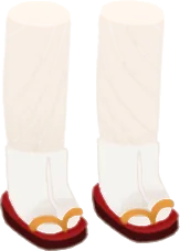 新年を祝う草履の画像