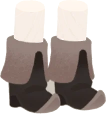 うたう吟遊詩人のブーツの画像