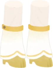 天使の金シューズの画像