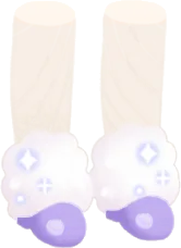 ファー付きパンプスの画像