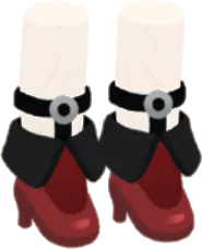 レッグベルトパンプスの画像