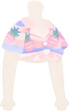 ピンクアロハシャツの画像