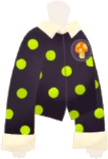 ブラックキノコシャツの画像