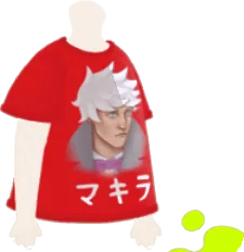 マキラTシャツ・赤の画像