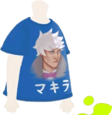 マキラTシャツ・青の画像