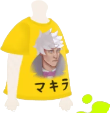 マキラTシャツ・黄の画像