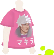 マキラTシャツ・ピンクの画像