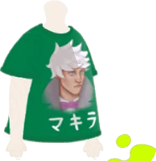 マキラTシャツ・緑の画像