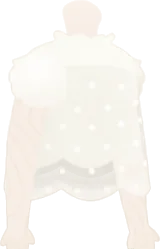 庭小人のチュールブラウスの画像