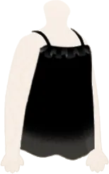 儚げ黒キャミソールの画像