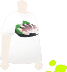 アジ刺Tシャツの画像