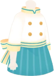 パン屋さんのコック服の画像