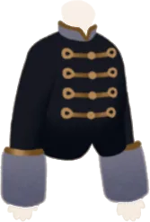 騎士のジャケット・黒の画像