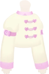 白の駒のトップスの画像